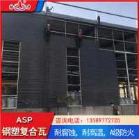 结力asp复合耐腐板 山东淄博厂房耐腐板 钢塑覆合板耐高温